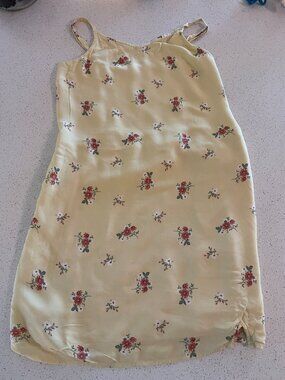 Abercrombie Kids Yellow Floral Dress – Size 13/14